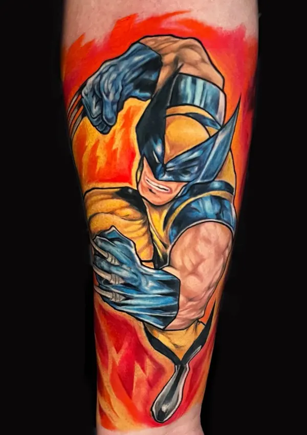 Colour tattoo by Gwen — Pattaya tattoo studio, photo 8