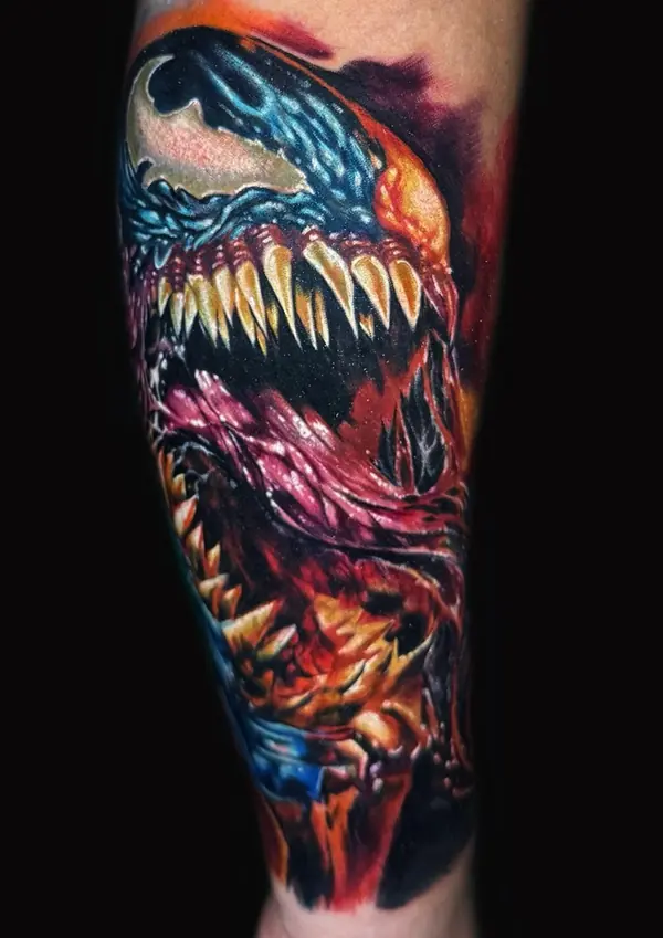 Colour tattoo by Gwen — Pattaya tattoo studio, photo 9