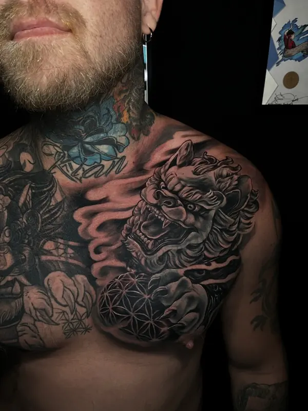 Cover-up tattoo by Gwen — Pattaya tattoo studio, photo 8