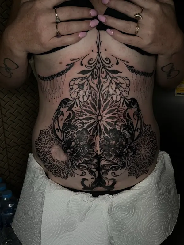 Cover-up tattoo by Gwen — Pattaya tattoo studio, photo 21