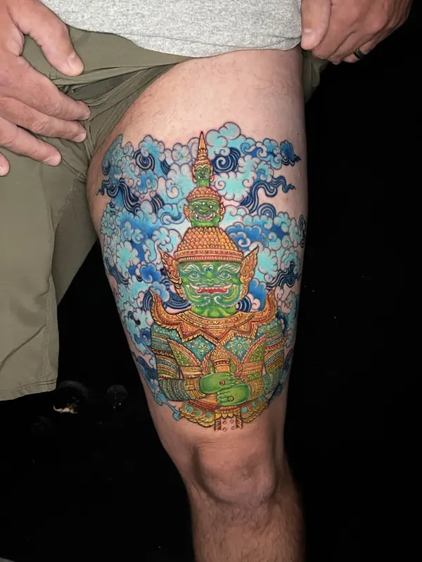 Custom tattoo by Gwen — Pattaya tattoo studio, photo 38