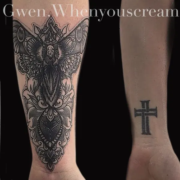 Cover-up tattoo by Gwen — Pattaya tattoo studio, photo 5