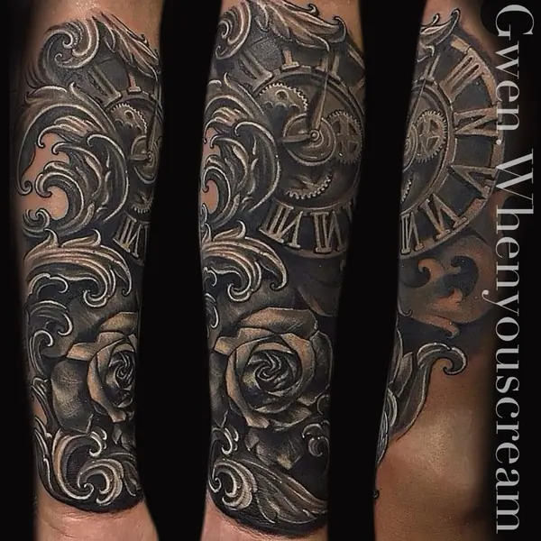 Cover-up tattoo by Gwen — Pattaya tattoo studio, photo 6