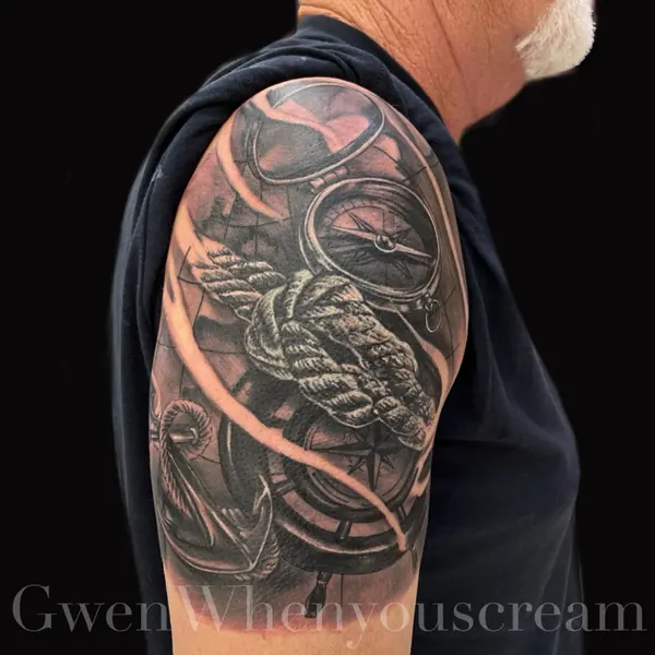 Cover-up tattoo by Gwen — Pattaya tattoo studio, photo 11